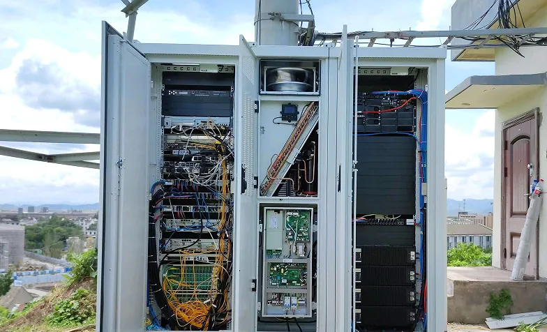Cabinets at an upgraded mountain-top site