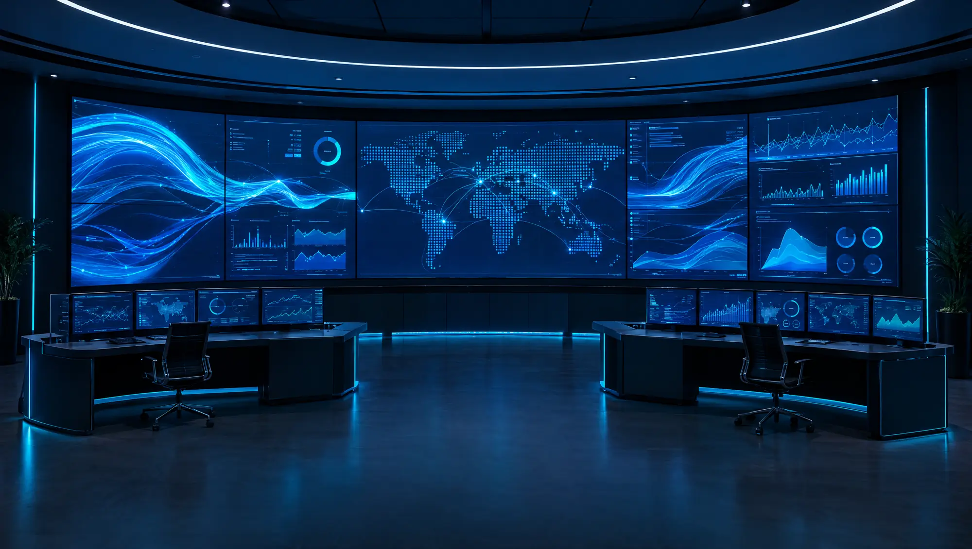 Illustration: power system control center